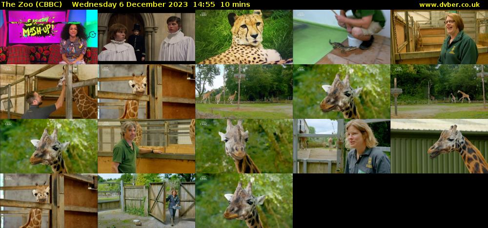 The Zoo (CBBC) Wednesday 6 December 2023 14:55 - 15:05