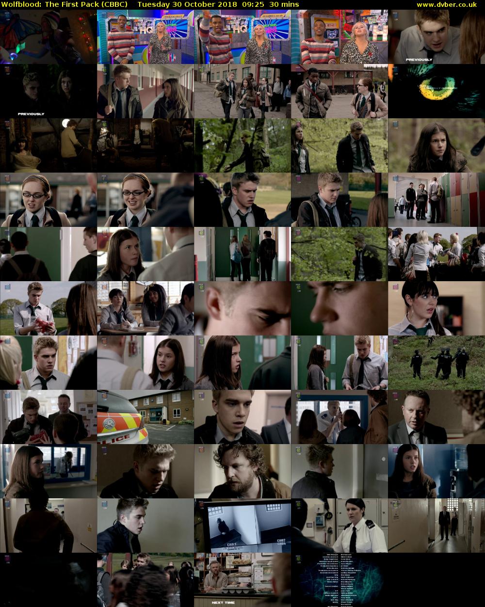 Wolfblood: The First Pack (CBBC) Tuesday 30 October 2018 09:25 - 09:55
