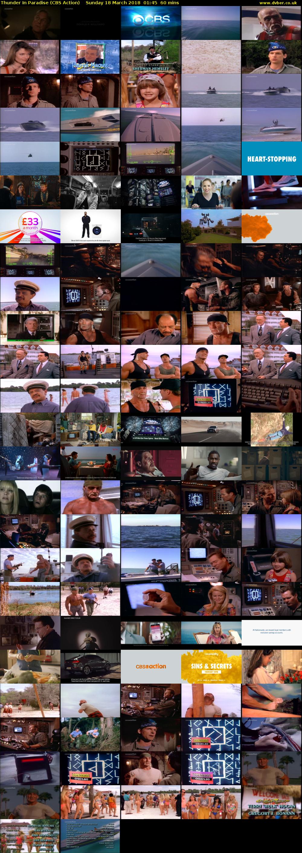 Thunder In Paradise (CBS Action) Sunday 18 March 2018 01:45 - 02:45