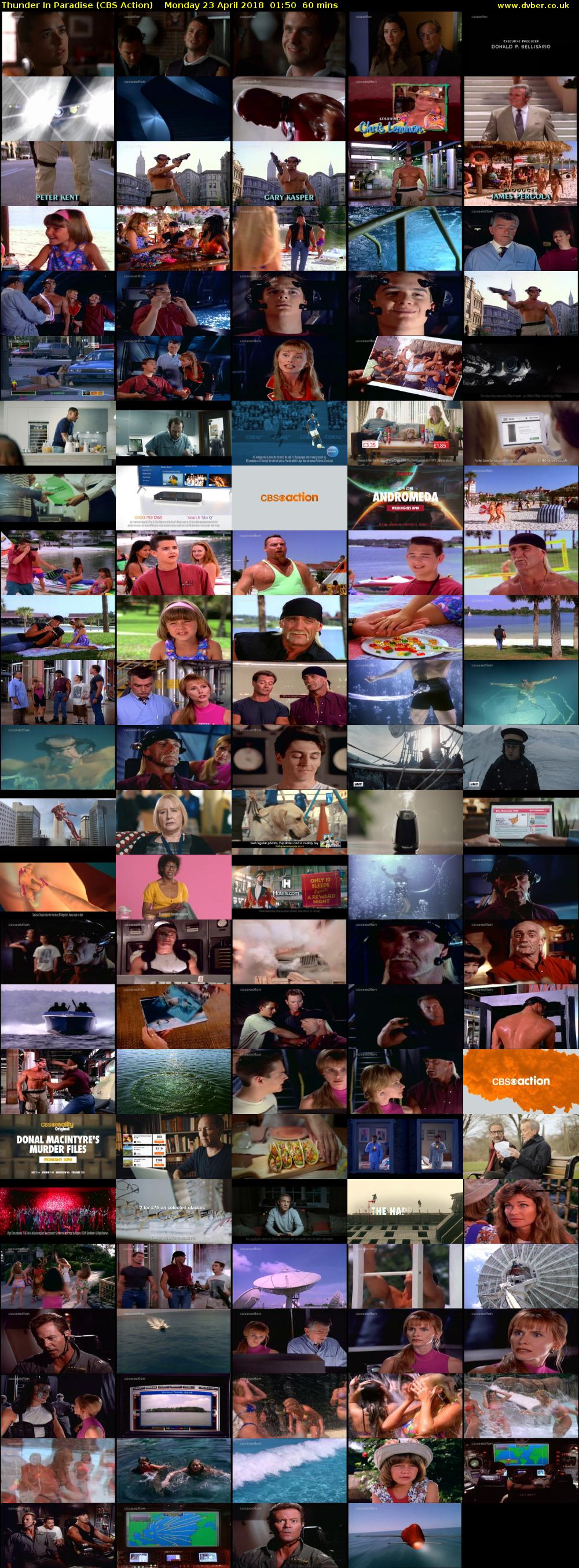 Thunder In Paradise (CBS Action) Monday 23 April 2018 01:50 - 02:50