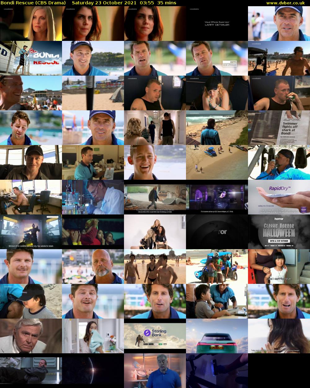 Bondi Rescue (CBS Drama) Saturday 23 October 2021 03:55 - 04:30