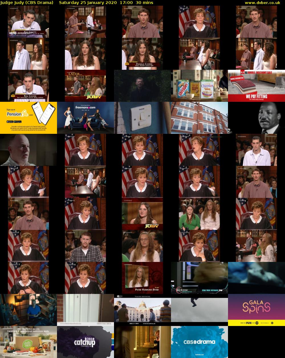 Judge Judy (CBS Drama) 202001251700