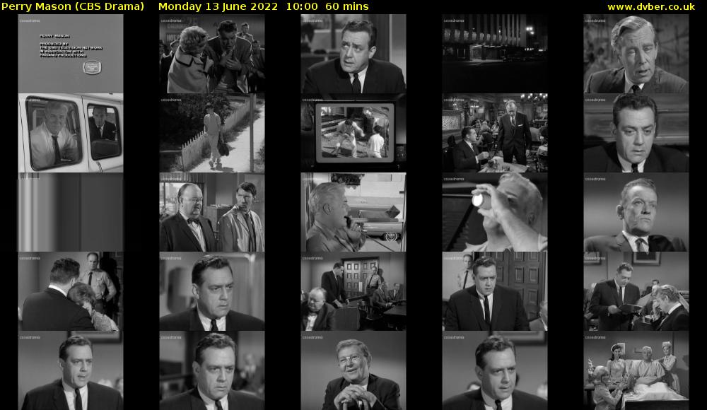 Perry Mason (CBS Drama) Monday 13 June 2022 10:00 - 11:00