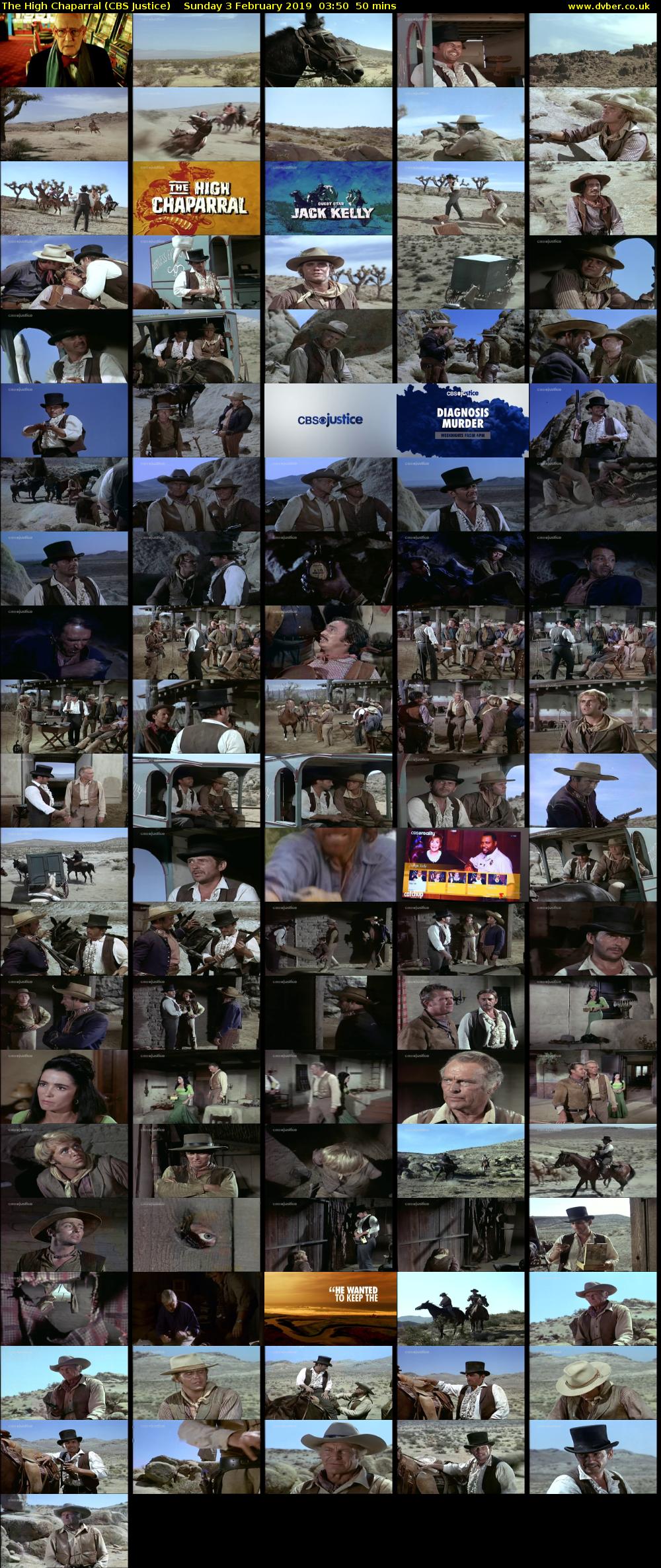 The High Chaparral (CBS Justice) Sunday 3 February 2019 03:50 - 04:40