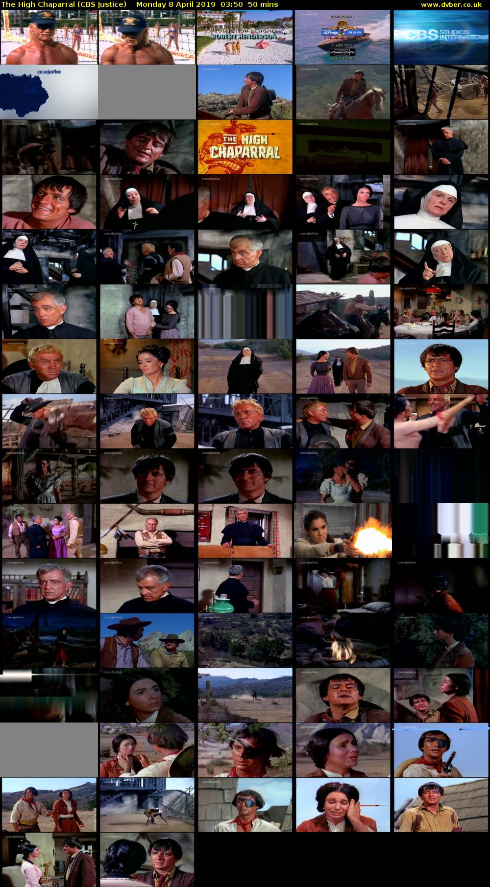 The High Chaparral (CBS Justice) Monday 8 April 2019 03:50 - 04:40