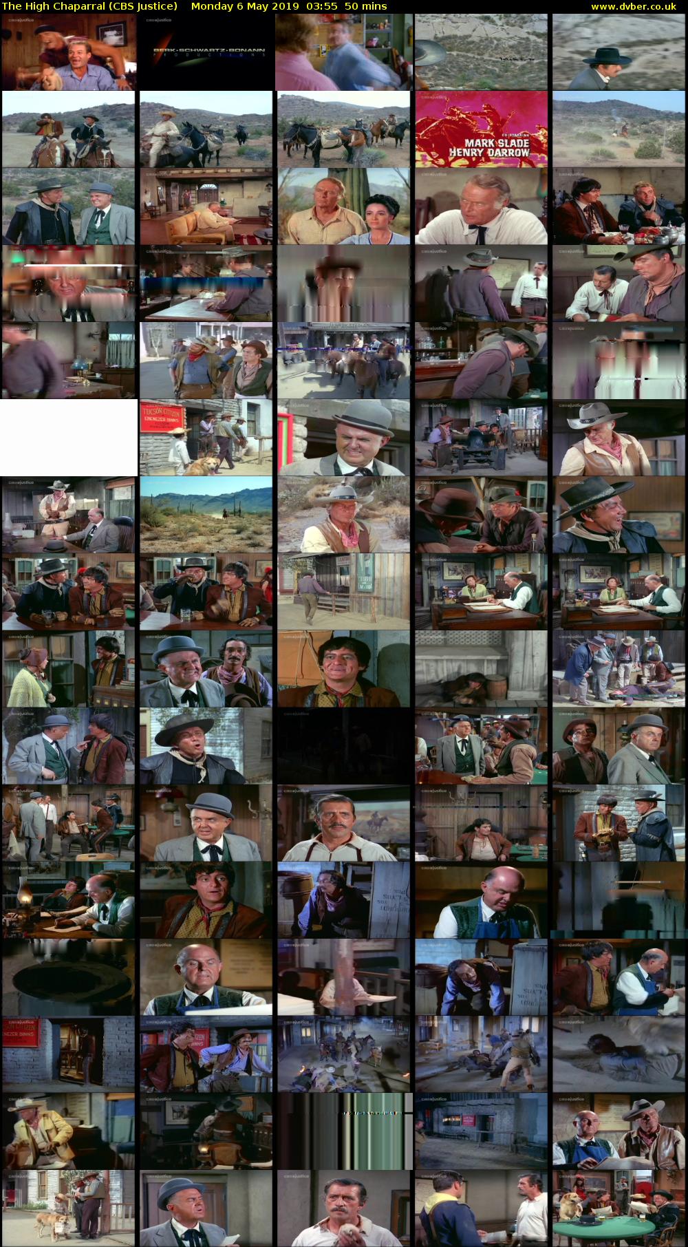 The High Chaparral (CBS Justice) Monday 6 May 2019 03:55 - 04:45