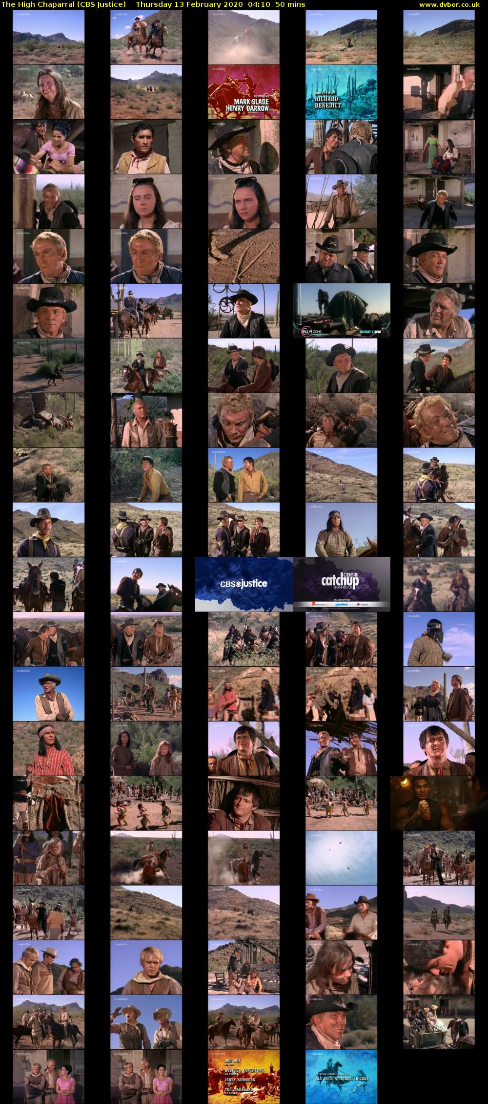The High Chaparral (CBS Justice) Thursday 13 February 2020 04:10 - 05:00