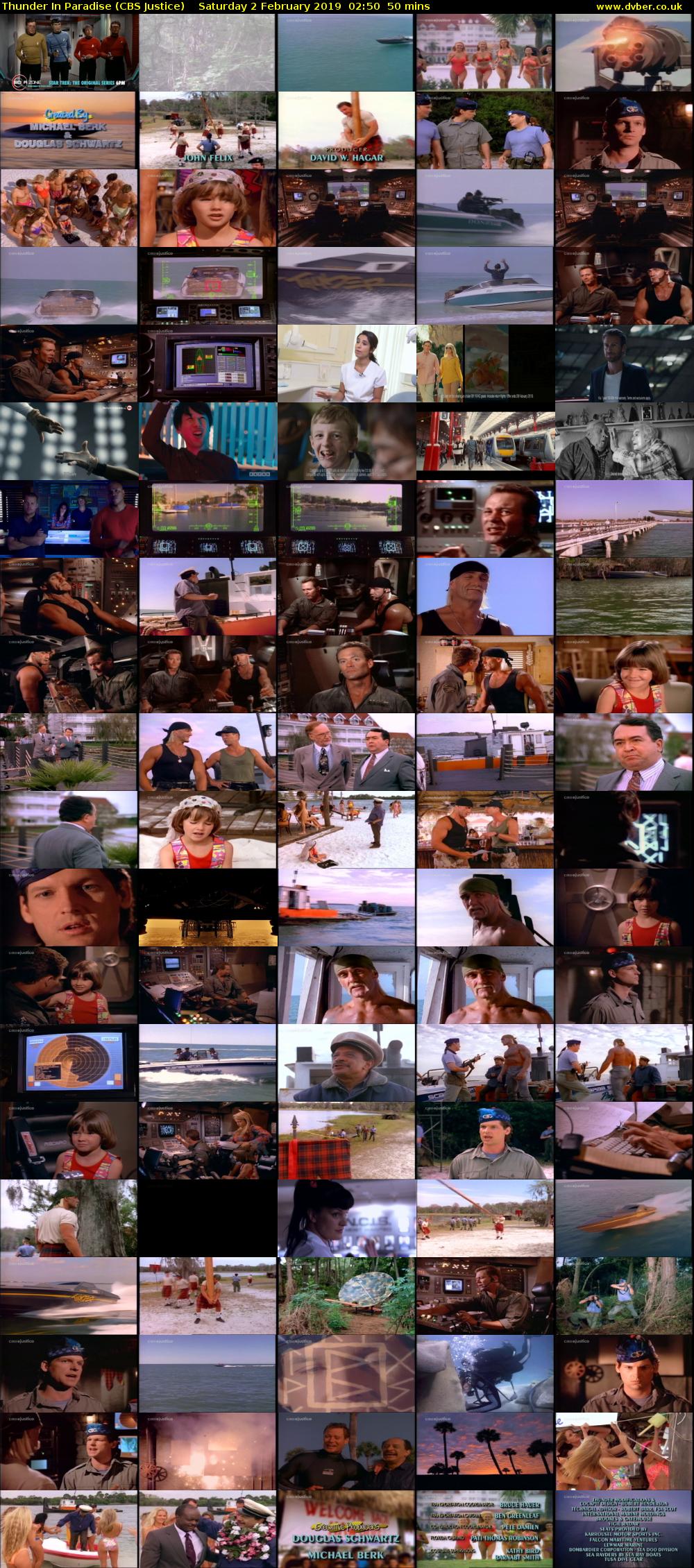 Thunder In Paradise (CBS Justice) Saturday 2 February 2019 02:50 - 03:40