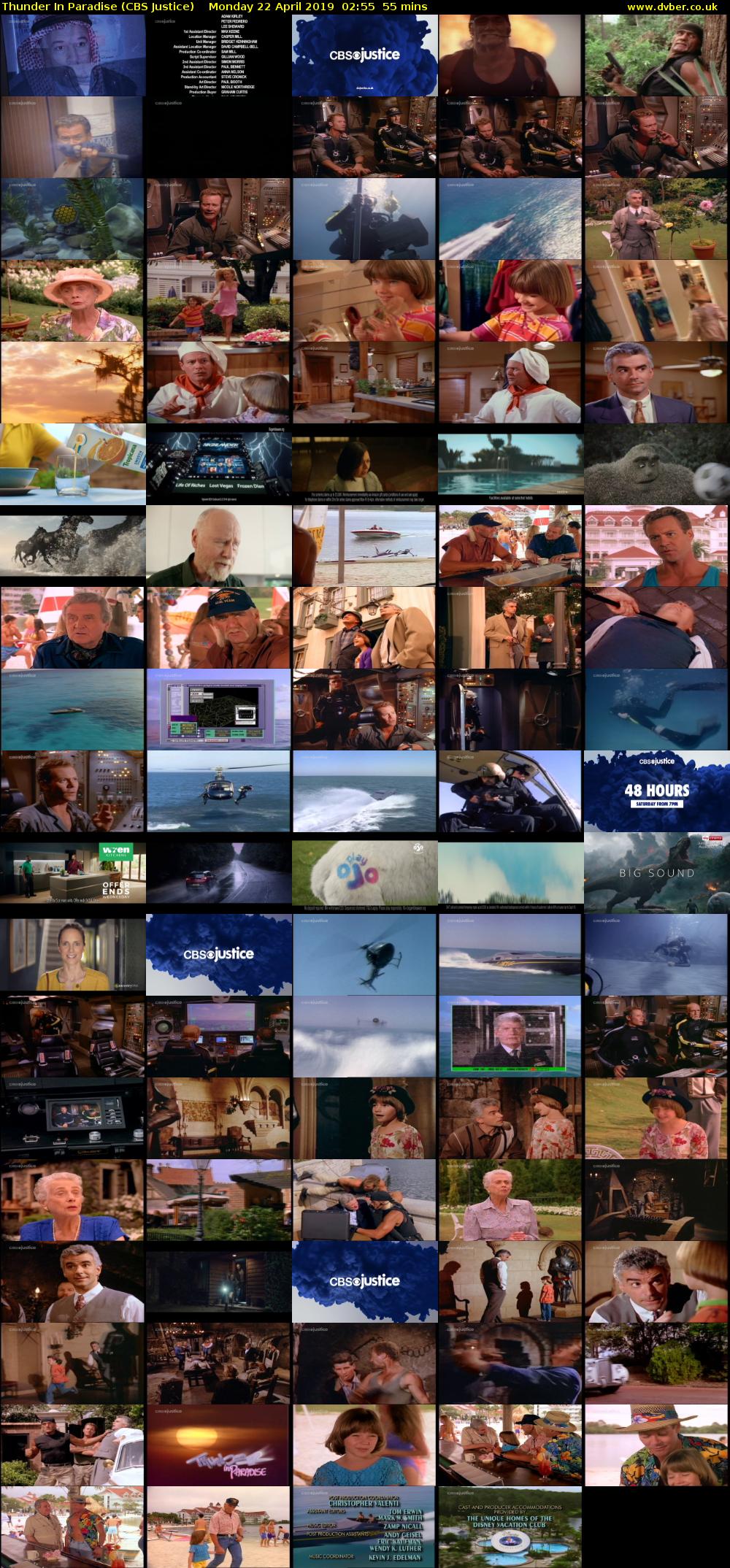 Thunder In Paradise (CBS Justice) Monday 22 April 2019 02:55 - 03:50