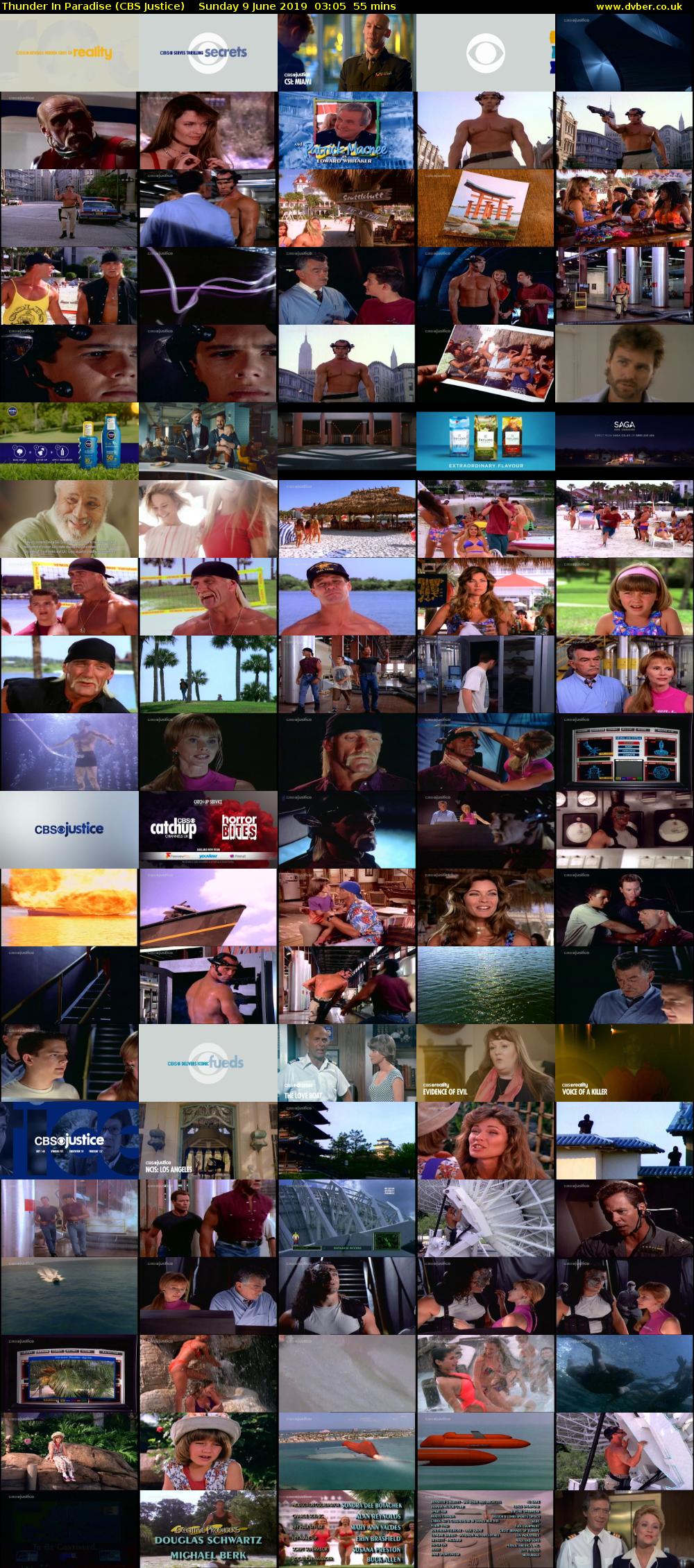 Thunder In Paradise (CBS Justice) Sunday 9 June 2019 03:05 - 04:00