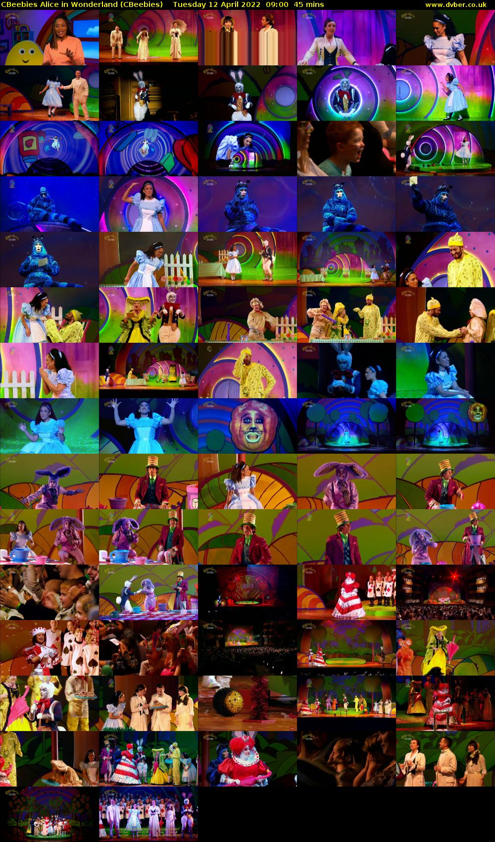 CBeebies Alice in Wonderland (CBeebies) 2022 04 12 0900 CBeebies Alice in Wonderland (CBeebies) 2022 04 12 0900