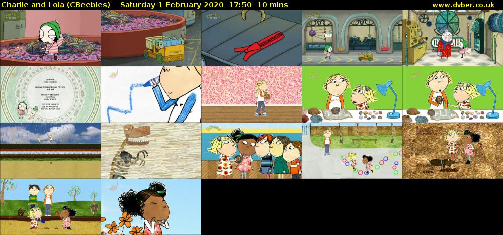Charlie and Lola (CBeebies) - 2020-02-01-1750 - Charlie And Lola It Is Very Special And Extremely Ancient