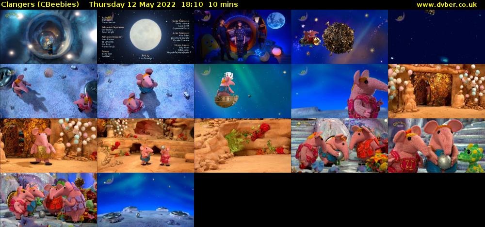 Clangers (CBeebies) Thursday 12 May 2022 18:10 - 18:20