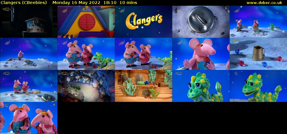 Clangers (CBeebies) Monday 16 May 2022 18:10 - 18:20