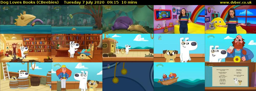 Dog Loves Books (CBeebies) Tuesday 7 July 2020 09:15 - 09:25