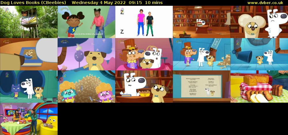 Dog Loves Books (CBeebies) Wednesday 4 May 2022 09:15 - 09:25