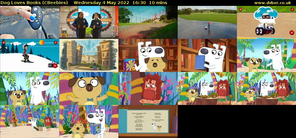 Dog Loves Books (CBeebies) Wednesday 4 May 2022 16:30 - 16:40