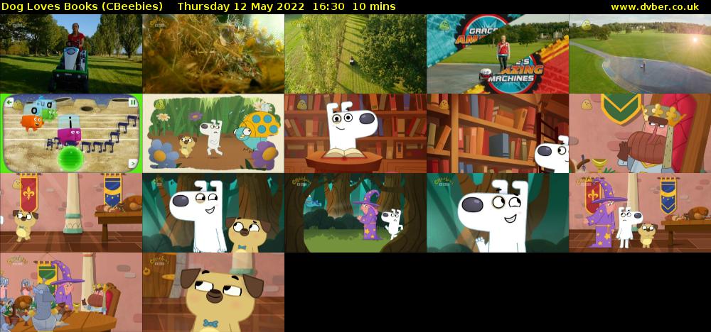 Dog Loves Books (CBeebies) Thursday 12 May 2022 16:30 - 16:40
