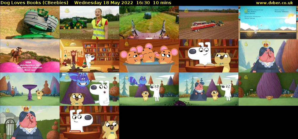 Dog Loves Books (CBeebies) Wednesday 18 May 2022 16:30 - 16:40