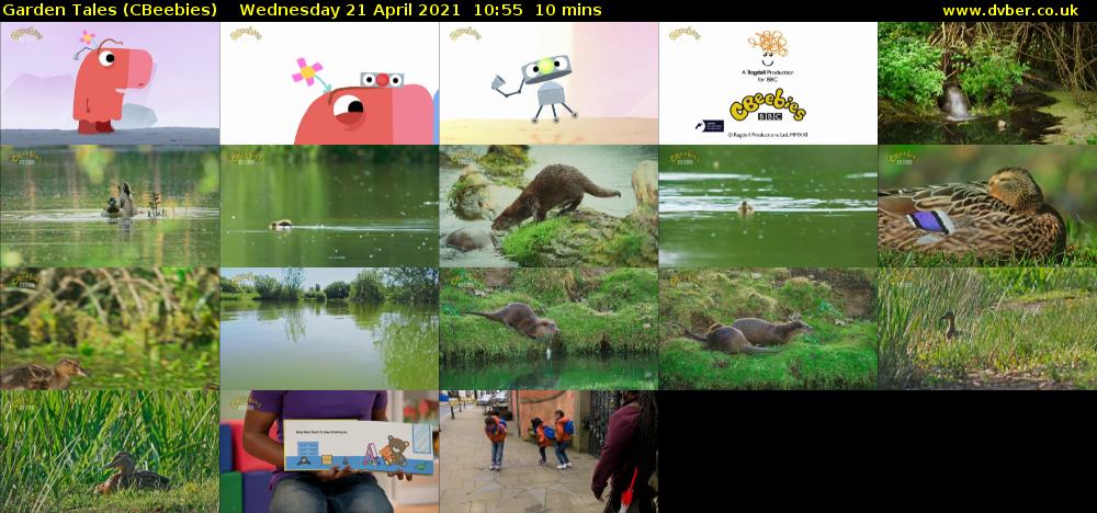 Garden Tales (CBeebies) Wednesday 21 April 2021 10:55 - 11:05