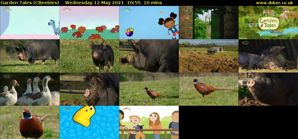 Garden Tales (CBeebies) Wednesday 12 May 2021 10:55 - 11:05