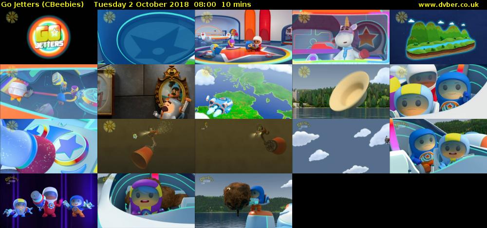 Go Jetters (CBeebies) Tuesday 2 October 2018 08:00 - 08:10