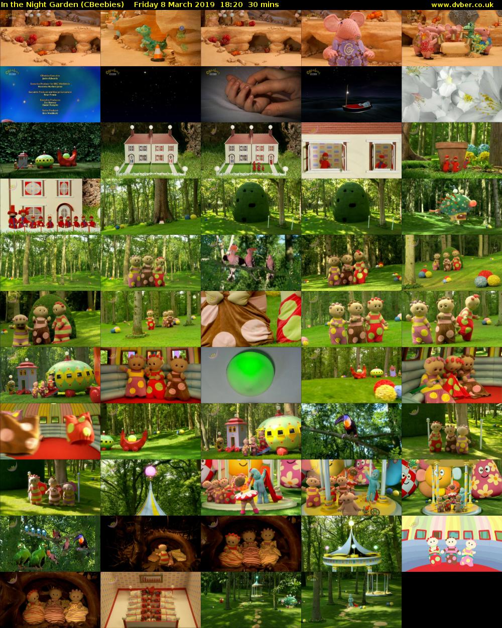 In the Night Garden (CBeebies) Friday 8 March 2019 18:20 - 18:50