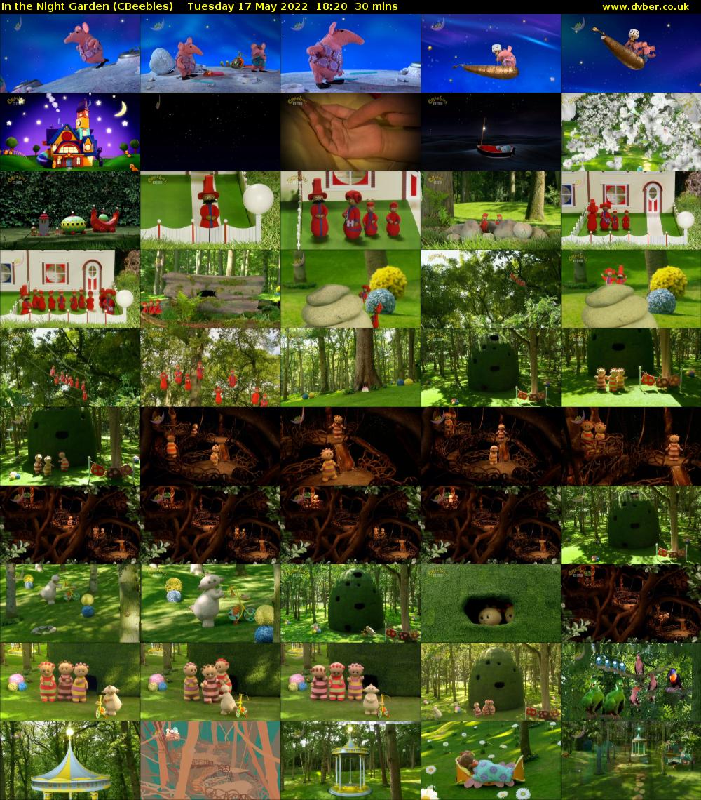 In the Night Garden (CBeebies) Tuesday 17 May 2022 18:20 - 18:50