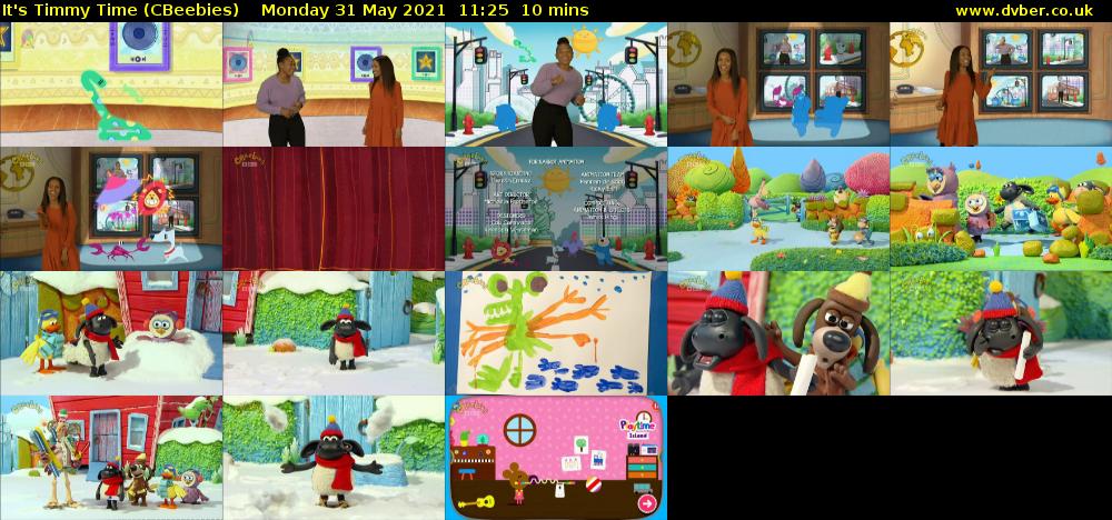 It's Timmy Time (CBeebies) Monday 31 May 2021 11:25 - 11:35
