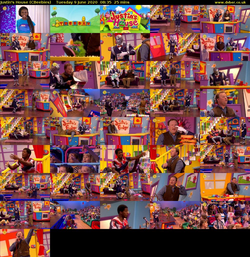 Justin's House (CBeebies) Tuesday 9 June 2020 08:35 - 09:00