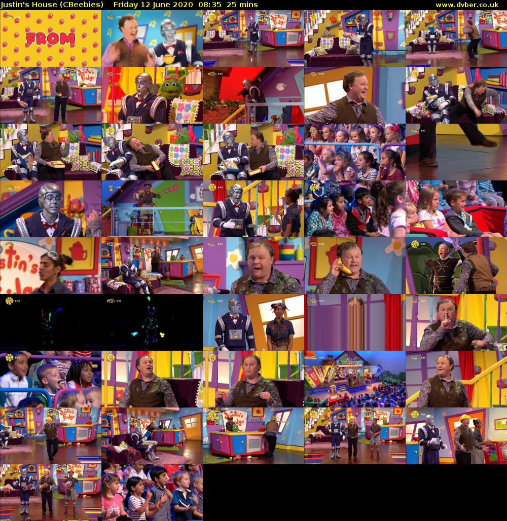 Justin's House (CBeebies) Friday 12 June 2020 08:35 - 09:00