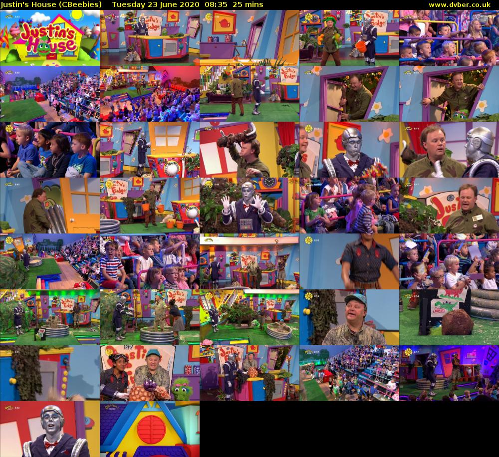 Justin's House (CBeebies) Tuesday 23 June 2020 08:35 - 09:00
