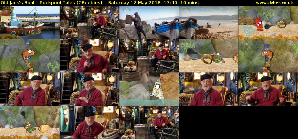 Old Jack's Boat - Rockpool Tales (CBeebies) Saturday 12 May 2018 17:40 - 17:50