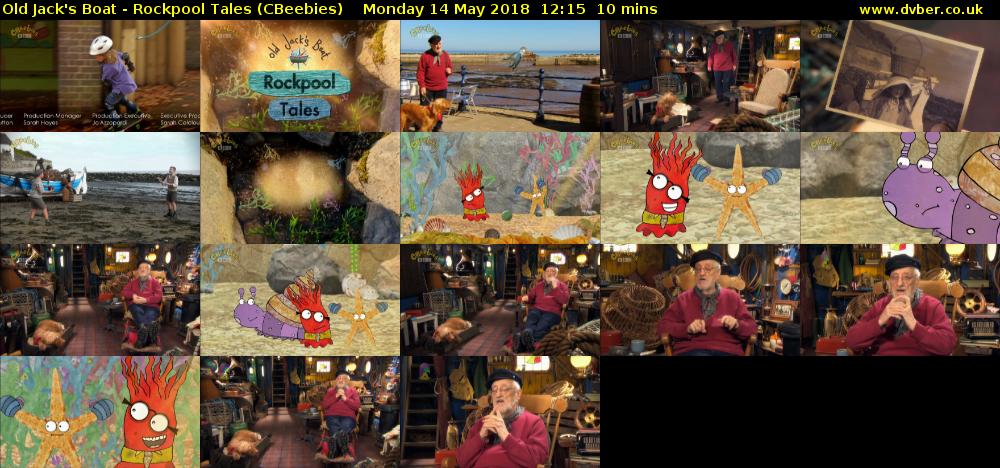 Old Jack's Boat - Rockpool Tales (CBeebies) Monday 14 May 2018 12:15 - 12:25