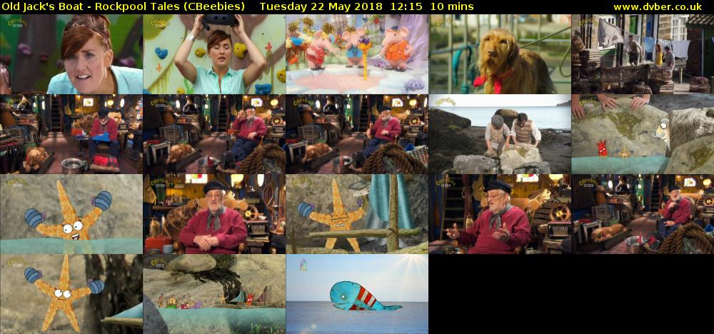 Old Jack's Boat - Rockpool Tales (CBeebies) Tuesday 22 May 2018 12:15 - 12:25