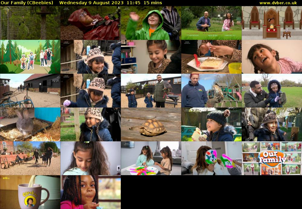 Our Family (CBeebies) 202308091145