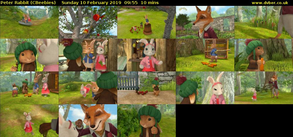 Peter Rabbit (CBeebies) Sunday 10 February 2019 09:55 - 10:05