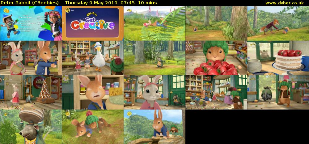Peter Rabbit (CBeebies) Thursday 9 May 2019 07:45 - 07:55