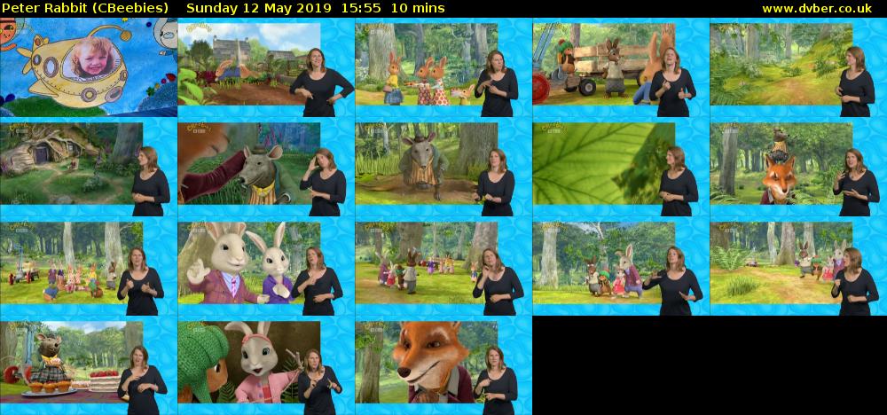 Peter Rabbit (CBeebies) Sunday 12 May 2019 15:55 - 16:05