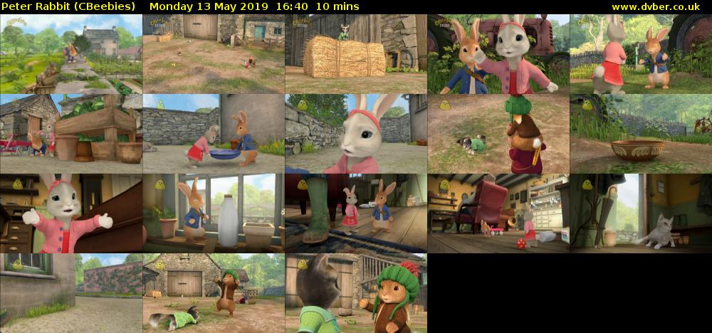 Peter Rabbit (CBeebies) Monday 13 May 2019 16:40 - 16:50