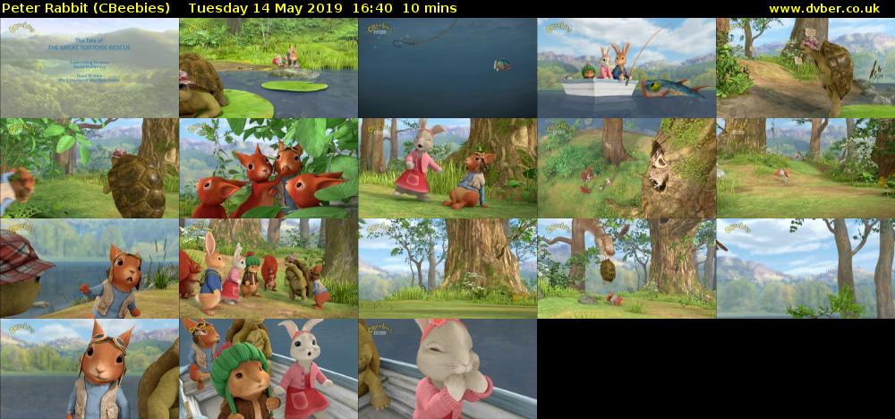 Peter Rabbit (CBeebies) Tuesday 14 May 2019 16:40 - 16:50