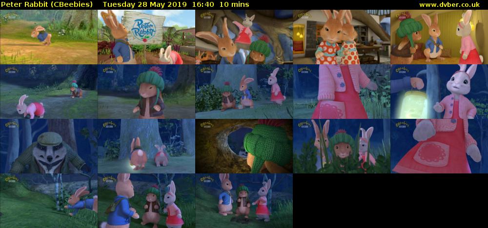 Peter Rabbit (CBeebies) Tuesday 28 May 2019 16:40 - 16:50