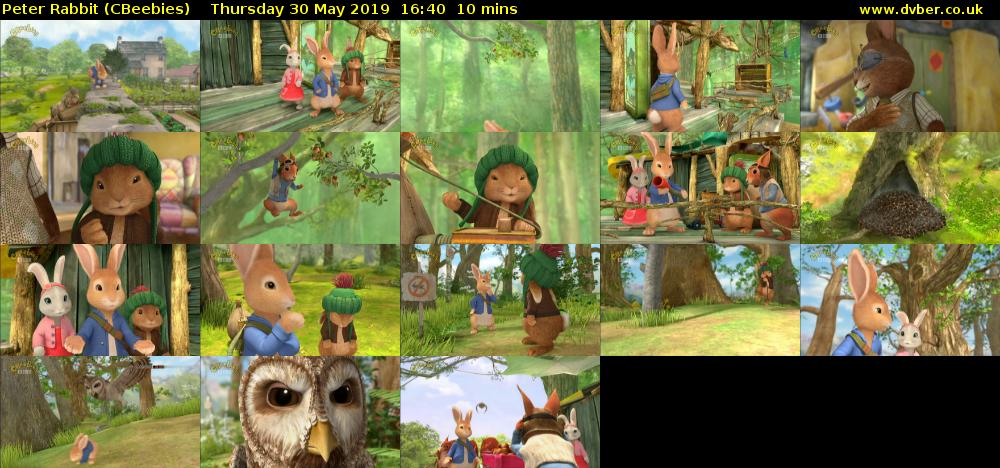 Peter Rabbit (CBeebies) Thursday 30 May 2019 16:40 - 16:50