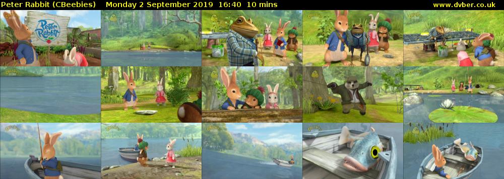Peter Rabbit (CBeebies) Monday 2 September 2019 16:40 - 16:50