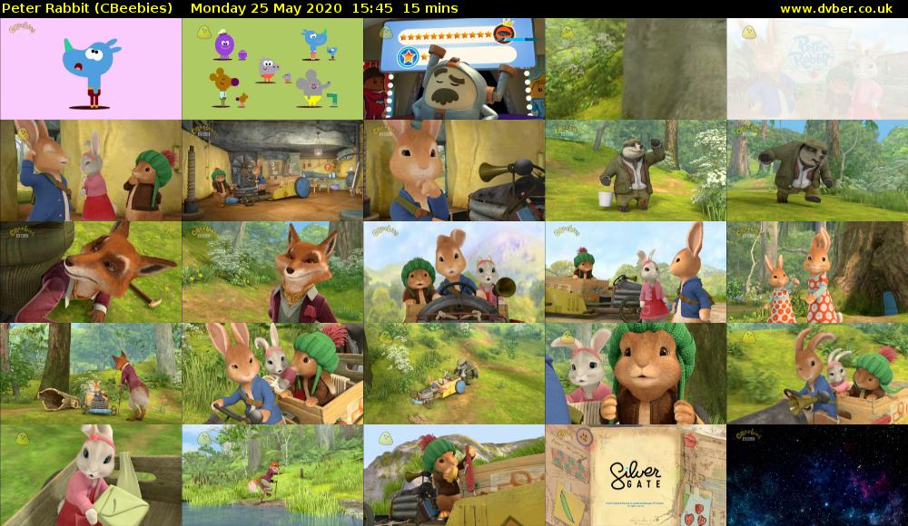Peter Rabbit (CBeebies) Monday 25 May 2020 15:45 - 16:00
