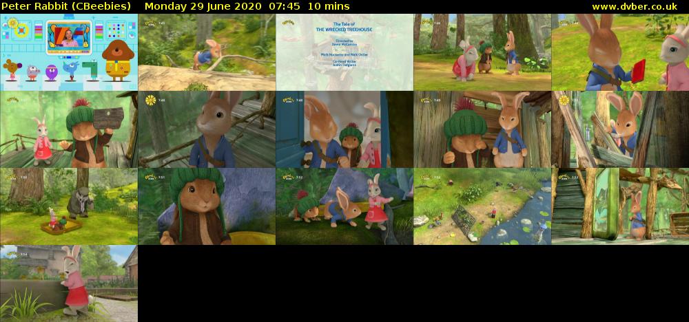 Peter Rabbit (CBeebies) Monday 29 June 2020 07:45 - 07:55