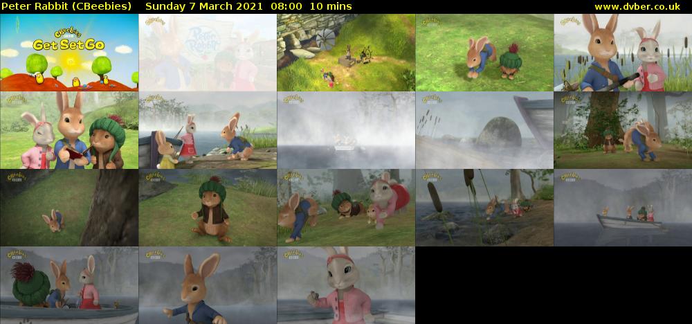 Peter Rabbit (CBeebies) Sunday 7 March 2021 08:00 - 08:10