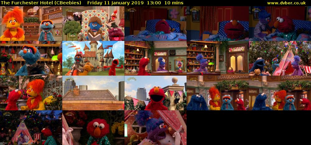 The Furchester Hotel (CBeebies) Friday 11 January 2019 13:00 - 13:10