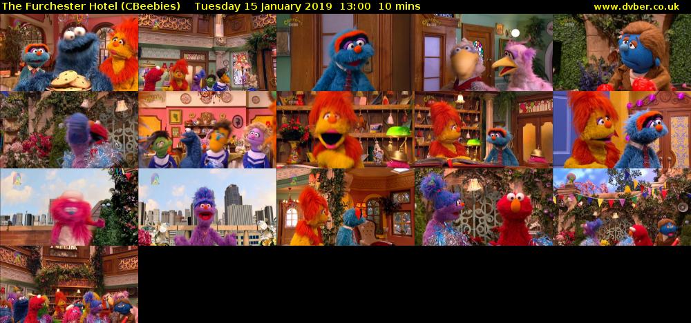 The Furchester Hotel (CBeebies) Tuesday 15 January 2019 13:00 - 13:10