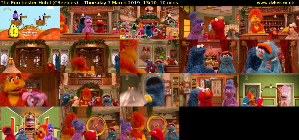 The Furchester Hotel (CBeebies) Thursday 7 March 2019 13:10 - 13:20